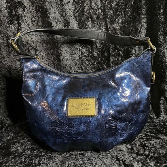 Simply Vera Wang Purse Handbag Blue - Picture 1 of 6